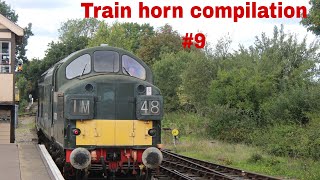 Train Horn Compilation #9