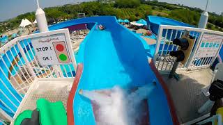 Anaconda Water Slide at AquaSplash in Lignano, Italy.