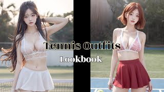 Теннис | Tennis Outfits Lookbook | 4K | AI Art Lab