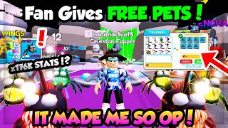 *OMG!* 😱 Fan GIVES ME THE MOST *OP!* PETS IN Tapper Simulator! | Roblox