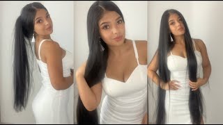 MsRapunzel | Stunning Latina Rapunzel returns with thigh length hair