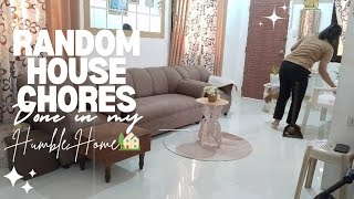 ✨RANDOM HOUSE CHORES DONE IN MY HUMBLE HOME🏡