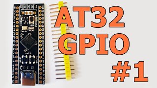 AT32F403A Цифровые порты GPIO. Часть 1