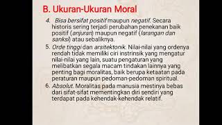 Kebebasan Moral dan Kenisbian Moral