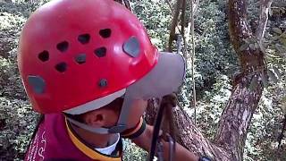 Kaelin on the Zip Line