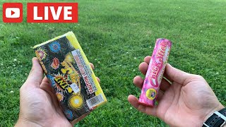 🔴LIVE: Backyard Fireworks Fun!