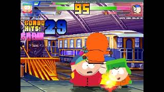 MUGEN battle #4941: South Park Boys vs South Park Caillou