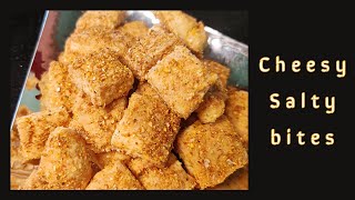 Cheeeesy Salty Bites🧀Corn Crushed🧀Snacks recipe in tamil🧀Cheesy cheese bites🧀Salty🧀How to make