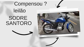 como saber sobre leilao de moto sodre santoro