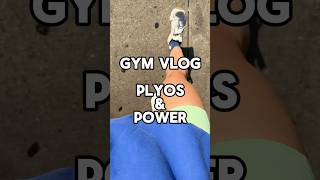 Come workout with me #gymvlog #plyometrics #handstandworkout #boschclean