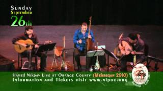 Hamed Nikpay . September 26th . Mehregan 2010 . Orange County