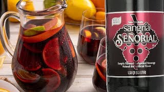 Senorial Sangria Soda Tasting