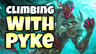 Pyke Support Climbing Through Master! League of Legends Season 11