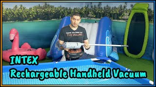 💦Intex Rechargeable Handheld Pool Vacuum 28620 🌊- the Intex pool vacuum cleaner in the test!