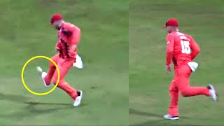 Steven Croft Show Amazing Football Skills During Nottinghamshire vs Lancashire Vitality T20 Blast