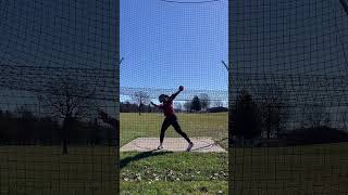 Discus World Champion Yaime Perez BIG Training Throw!