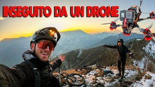 INSEGUITO DA UN DRONE - Bike Vlog ** RISCHIOSO**