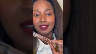 Trying fenty beauty lipstick for the first time #makeuptutorial #makeup #fentybeautymvp