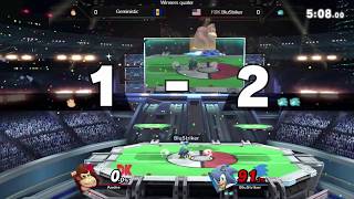 Digital Colosseum 3: FBK | BluStriker (Sonic) vs Geministic (Donkey Kong) [Winners Quarters]