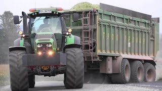 Claas Jaguar 850 & Fendt 927,724,920,819,818 Deutz 7250 TTV Maishäckseln [HD]