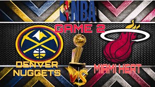 MIAMI vs DENVER | GAME 2 | FULL HIGHLIGHTS | NBA FINALS | JUNE 4, 2023