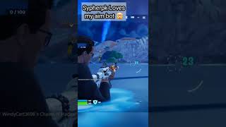 SYPHERPK Loves my aim bot #fortnite