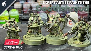 Painting Death Guard Deathshroud - Base Coats