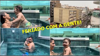 VLOG | Feriado com a gente, viajamos!