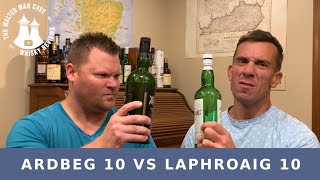 Ardbeg 10 vs Laphroaig 10: Peat Wars