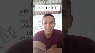 Bíblia - João 1:40-49 #Deus #JesusCristo #EspiritoSanto  #jovemcristão #Jeová #fé #kwai #tiktok