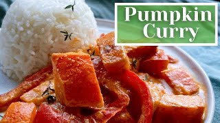 BEST Pumpkin Curry⎪Quick 30-Minute Vegan Dish