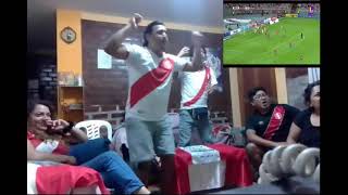 reacción emotiva Perú Paraguay 2-0