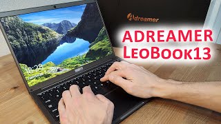 КОМПАКТНЫЙ НЕДОРОГОЙ НОУТБУК для РАБОТЫ и УЧЕБЫ - Adreamer LeoBook13 - 13.3" 2.5К, 6/512Гб,5 часов