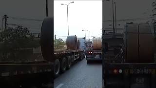 Why steel coils are transported like this ?