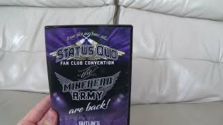 Unboxing FTMO Status Quo Fan Club Convention at Butlins in Minehead 2022 DVD