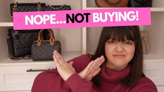 LUXURY ITEMS THAT ARE NO LONGER ON MY WISHLIST (AND WHY) 👜👠🧣