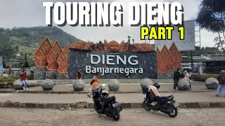 PART 1 ‼️ Perdana touring menuju dieng dari kebumen langsung disambut hujan