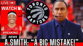 🚨 MY GOODNESS: Stephen A. Smith REVEALS GREAT DECISION About Bruce Brown! Toronto Raptors News