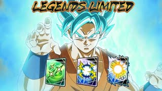 LEGENDS LIMITED Super saiyan blue Goku - Dragon ball Legends concept