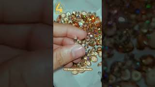 Brown Cubic Zirconia #czstone #cz #gemstone #shorts #viral #yt