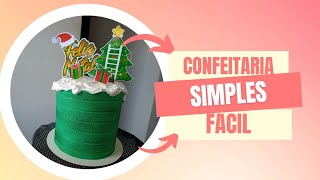 Bolo chaminé, Fácil e prático, lindo bolo #bolo #cake #amelia #ninho #confeitaria #vendas