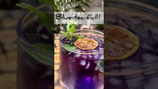 BLUE-TEA- FUL!! #colours #tea #drink #mocktail #cocktails #fruit #tea #foodie #food #indianfood