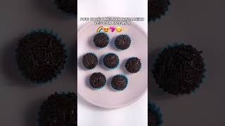 Brigadeiro vegano feito com NICE Milk: o melhor leite vegetal que substitui o leite condensado