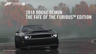 Forza Motorsport 7 Fate of the Furious Car Pack