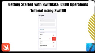 SwiftUI Tutorial: SwiftData CRUD Contact List for iOS/Xcode