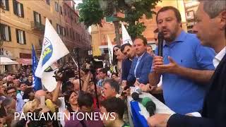 SALVINI IO UN GOVERNO LO FACCIO PARTIRE SE E' LIBERO DI DIFENDERE GLI ITALIANI