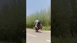 adi bike 😂 #duke #ktm #video #stunt #modified #stoppie #rolling