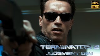 Terminator 2 Judgment Day (1991) De Galleria T-800 VS T-1000 Scene Movie Clip 4K UHD HDR