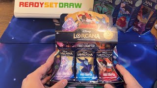 First Chapter Lorcana Box Opening! The Pulls are REAL!