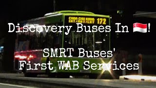 Discovery Buses In Singapore! #143 - SMRT Buses' FIRST Wheelchair Accessible Bus Services